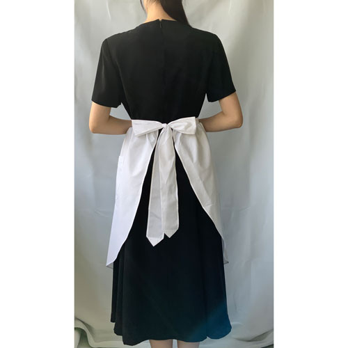 Lady Manon ~neige~ レトロな喫茶店のエプロン ロング - エプロン屋.com
