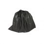 不織布バッグ収納袋 巾着型　黒-3